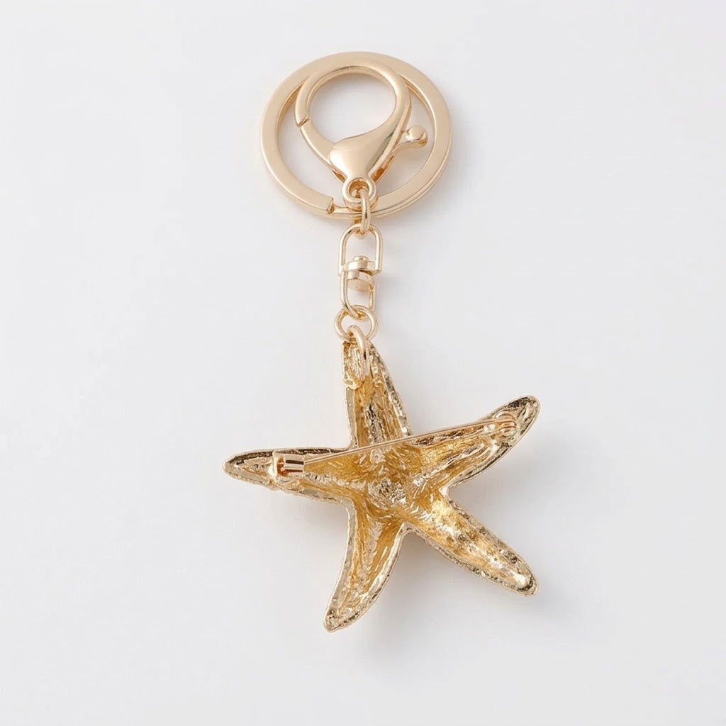 porte-clé étoile de mer