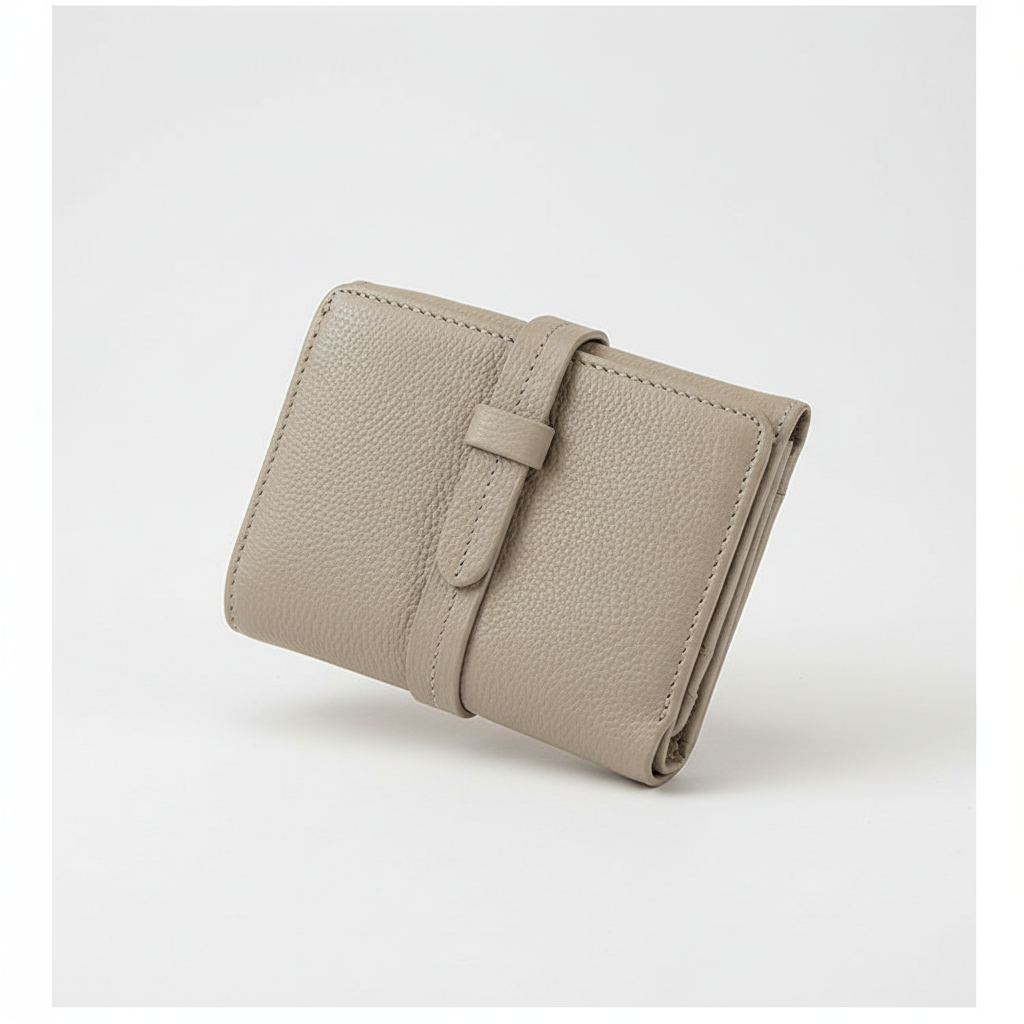 Porte-monnaie studio fond blanc